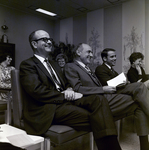 Attendees Watching Exchange National Bank Fashion Show by George Skip Gandy IV