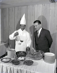 Hillsborough Hotel, Chef and Don Clark Preparing Caesar Salad, B by George Skip Gandy IV