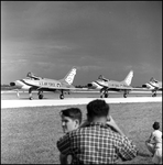 Three U.S. Air Force Planes in a Row by Skip Gandy