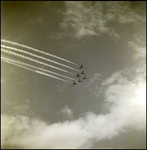 U.S. Air Force Planes in the Sky, B