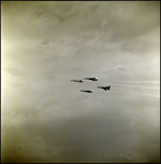 U.S. Air Force Planes in the Sky, D
