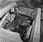 Seat Inside a Uni Loader at a Construction Site, G by George Skip Gandy IV
