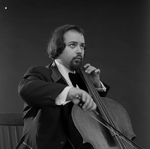 Roger Malitz Playing the Cello, L by George Skip Gandy IV