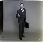 Man Posing for MBC Advertising, A by George Skip Gandy IV