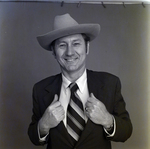 Man Posing for MBC Advertising, D by George Skip Gandy IV