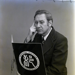 Man Posing for MBC Advertising, H by George Skip Gandy IV