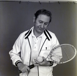 Man Posing for MBC Advertising, L by George Skip Gandy IV