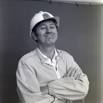 Man Posing for MBC Advertising, N by George Skip Gandy IV