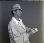 Man Posing for MBC Advertising, Q by George Skip Gandy IV