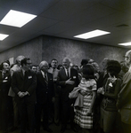 People Gathered Inside Metropolitan Life Insurance Building, M by George Skip Gandy IV