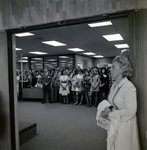 People Gathered Inside Metropolitan Life Insurance Building, N by George Skip Gandy IV