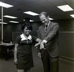 People Gathered Inside Metropolitan Life Insurance Building, Y by George Skip Gandy IV