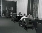 People in Office at Tampa Marine Bank by George Skip Gandy IV