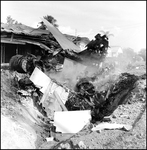 Plane Crash Into a House, B by Skip Gandy