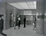 Elevator Lobby at Tampa Marine Bank, B by George Skip Gandy IV
