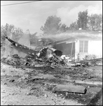 Debris From House Plane Crash, B by Skip Gandy