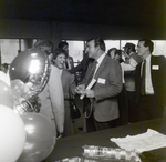 People Talking at Party for Marling Group and Westshore 500, A by George Skip Gandy IV