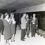 People Talking at Party for Marling Group and Westshore 500, H by George Skip Gandy IV