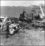 Debris From Plane Crash, D by Skip Gandy