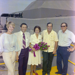 Group on Platform by DC-515 Barge, Misener Industries, A by George Skip Gandy IV
