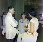 Three Attendees at Barge Launch, Misener Industries, B by George Skip Gandy IV