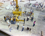 Aerial of Attendees on Dock at DC-530 Launch, Misener Industries, B by George Skip Gandy IV