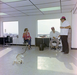 Three Attendees and Dog at DC-530 Launch, Misener Industries by George Skip Gandy IV