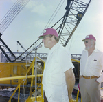 Man Speaks on Platform at DC-530 Launch, Misener Industries, B by George Skip Gandy IV