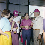 Group Socializes at DC-530 Barge Launch, Misener Industries, A by George Skip Gandy IV