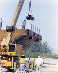 Crane Lifts Materials Onto Ship, Misener Industries, A by George Skip Gandy IV