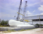 Second Tank Loaded Onto MC-6 Barge, Misener Industries, F by George Skip Gandy IV