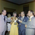 Walker, Lasa, Booher, and Unknown Attendee at Misener Industries Event by George Skip Gandy IV