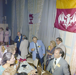 Attendees Socialize by Head Table at Misener Industries Event, F by George Skip Gandy IV