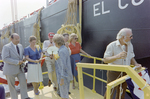 Attendees on Platform by El Coqui Barge, Misener Industries, B by George Skip Gandy IV