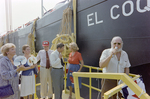 Attendees on Platform by El Coqui Barge, Misener Industries, C by George Skip Gandy IV