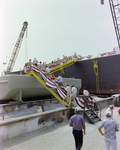 Attendees Boarding El Coqui Barge, Misener Industries by George Skip Gandy IV