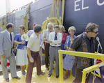 Group on Platform by El Coqui Barge, Misener Industries, L by George Skip Gandy IV