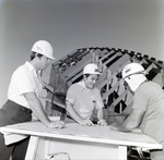 Mike Milam and Two Other Misener Industries Employees Near Barge, B by George Skip Gandy IV