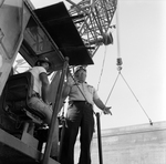 Two Employees on Crane, Misener Industries, B by George Skip Gandy IV