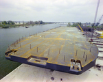 Barge Deck During Launch, Misener Industries, A by George Skip Gandy IV