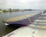 Unknown Barge Launch, Misener Industries, H by George Skip Gandy IV