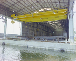 Overhead Cranes in Misener Industries Warehouse, B by George Skip Gandy IV