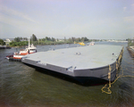 Tugboats Attached to PC-315L Barge at Launch, Misener Industries, H by George Skip Gandy IV