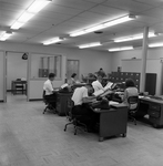 Employees Working in Office at D.H. Overmyer Warehouse, B by George Skip Gandy IV