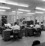 Employees Working in Office at D.H. Overmyer Warehouse, D by George Skip Gandy IV