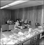 Man and Woman at Desk in Anderson Surgical Supply Company Office Space, B by Skip Gandy