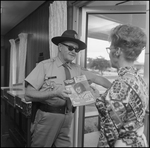 Officer Sellers with TV Facts Magazine, A