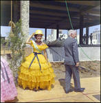 Miss Cypress Gardens with a Construction Hat at Riverpark Center