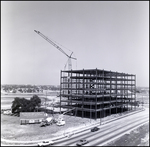 Construction of Barnett Bank Building, S by Skip Gandy