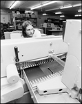 Man Watches Printing Equipment, D by Skip Gandy
